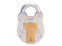 Squire  220  Old English Steel Case Padlock 38mm £12.79